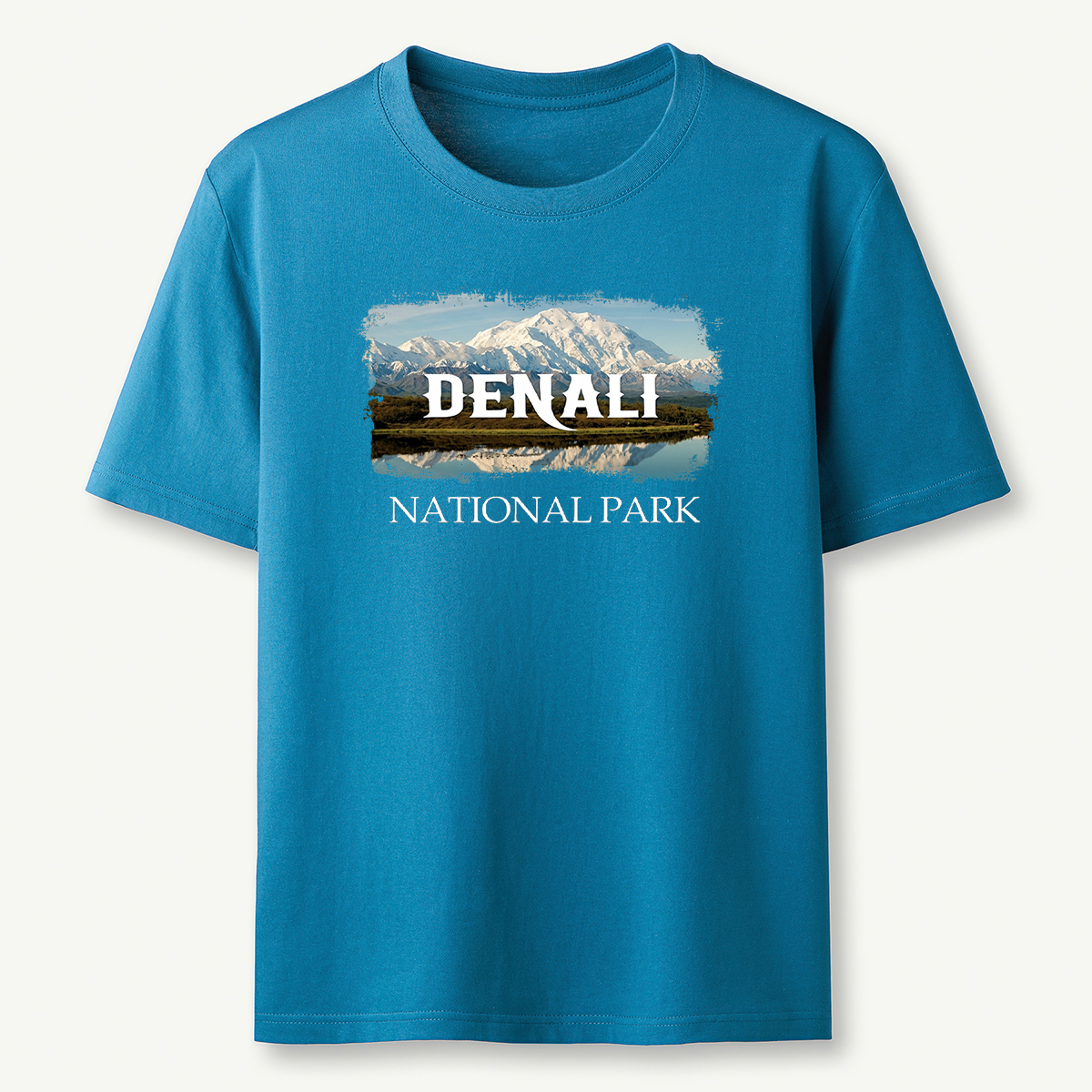 Denali Alaska National Park Retro Vintage Design T‑Shirt