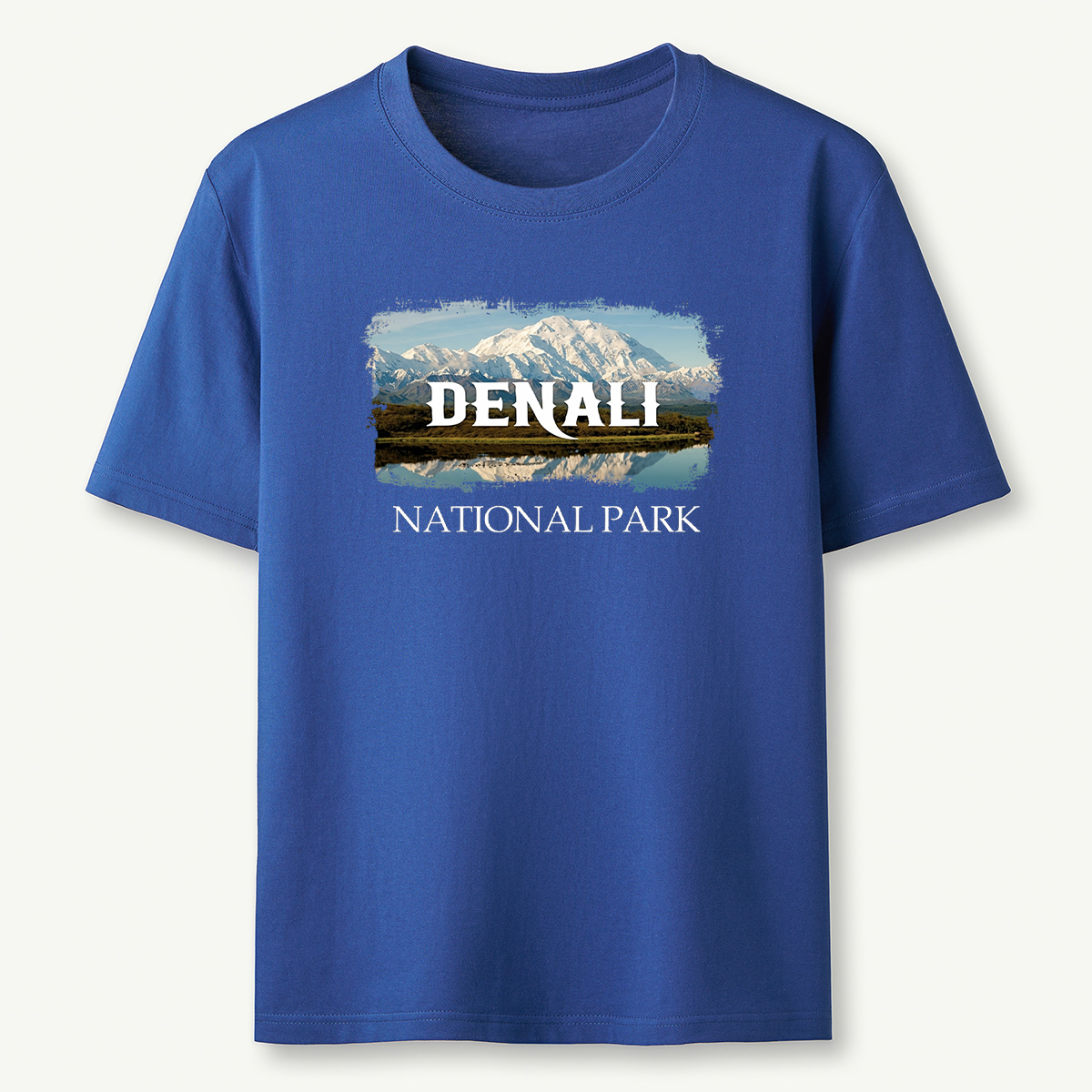 Denali Alaska National Park Retro Vintage Design T‑Shirt