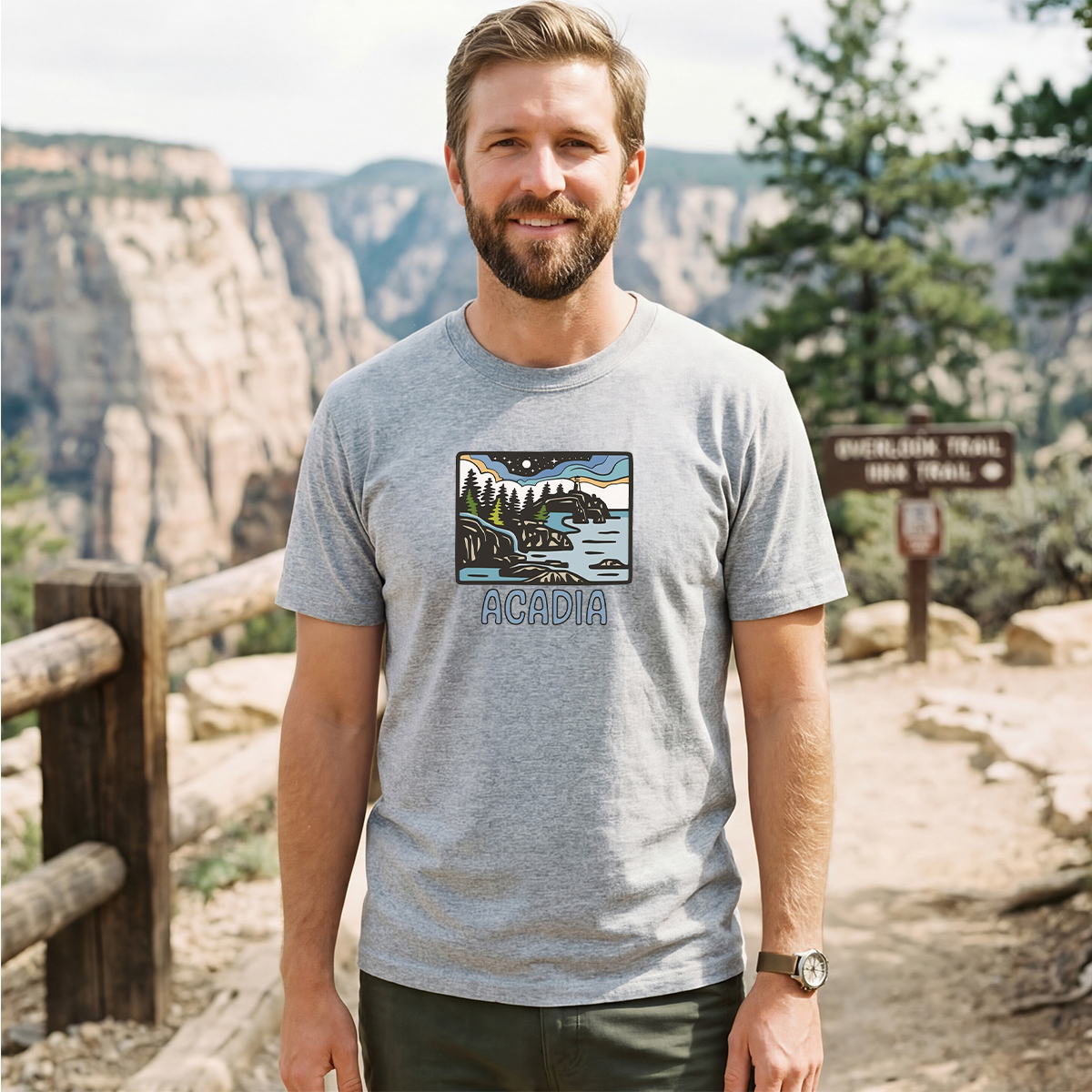 Acadia at Night T-Shirt