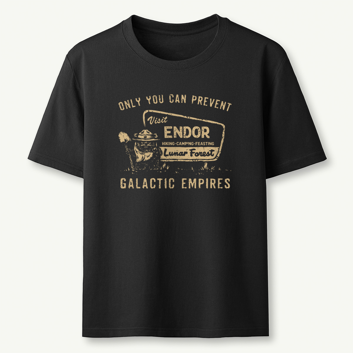 Ewok Star Wars Ewok Endor National Park Protect Our Forest T-Shirt