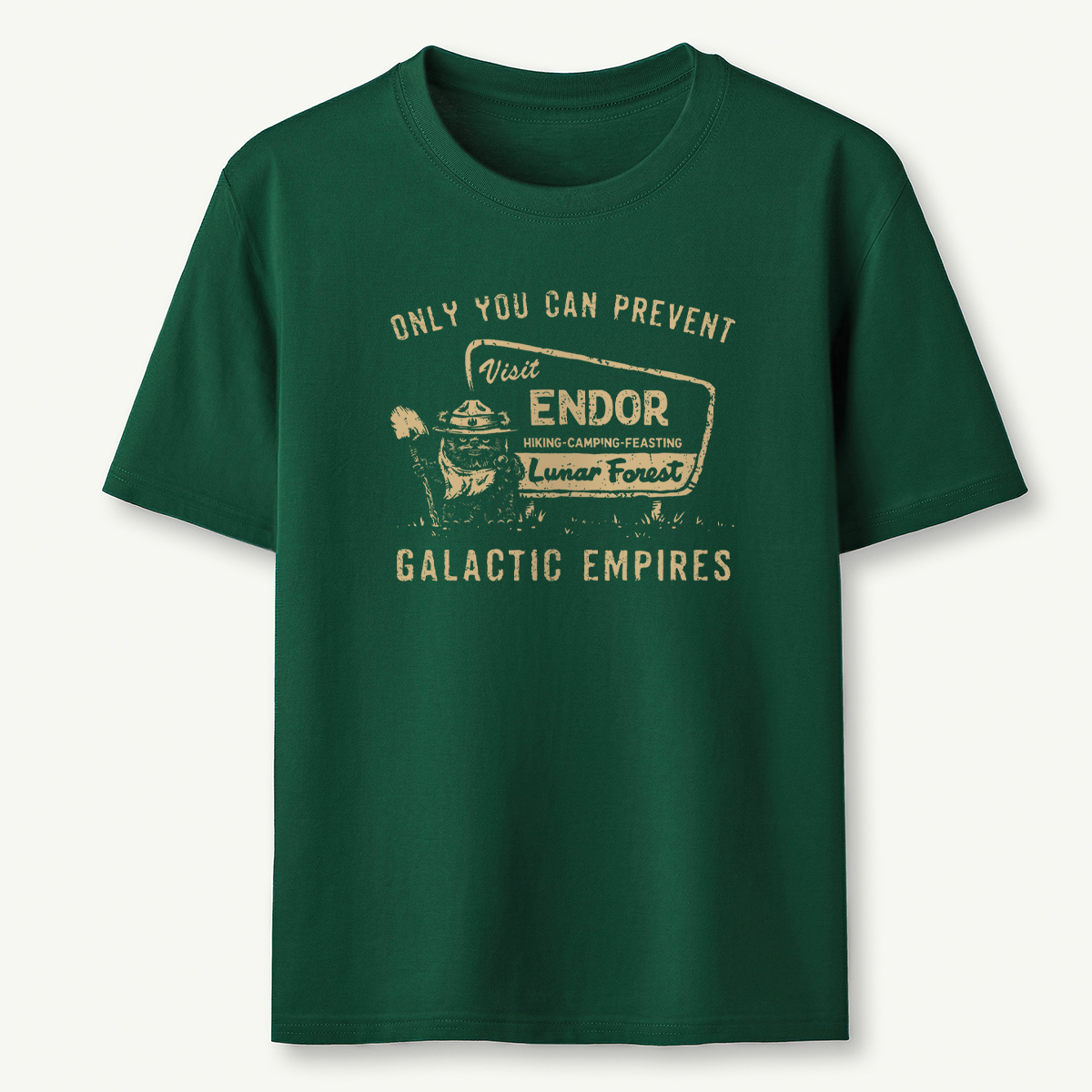Ewok Star Wars Ewok Endor National Park Protect Our Forest T-Shirt