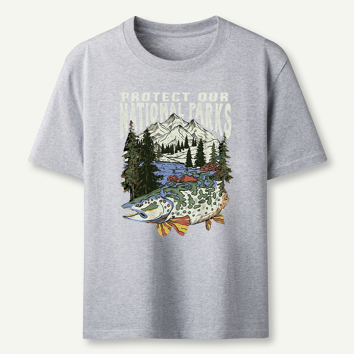Respect the Local Wildlife 90s National Parks T-Shirt