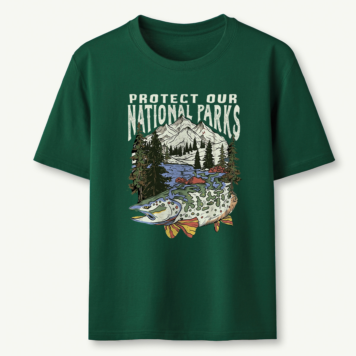 Respect the Local Wildlife 90s National Parks T-Shirt