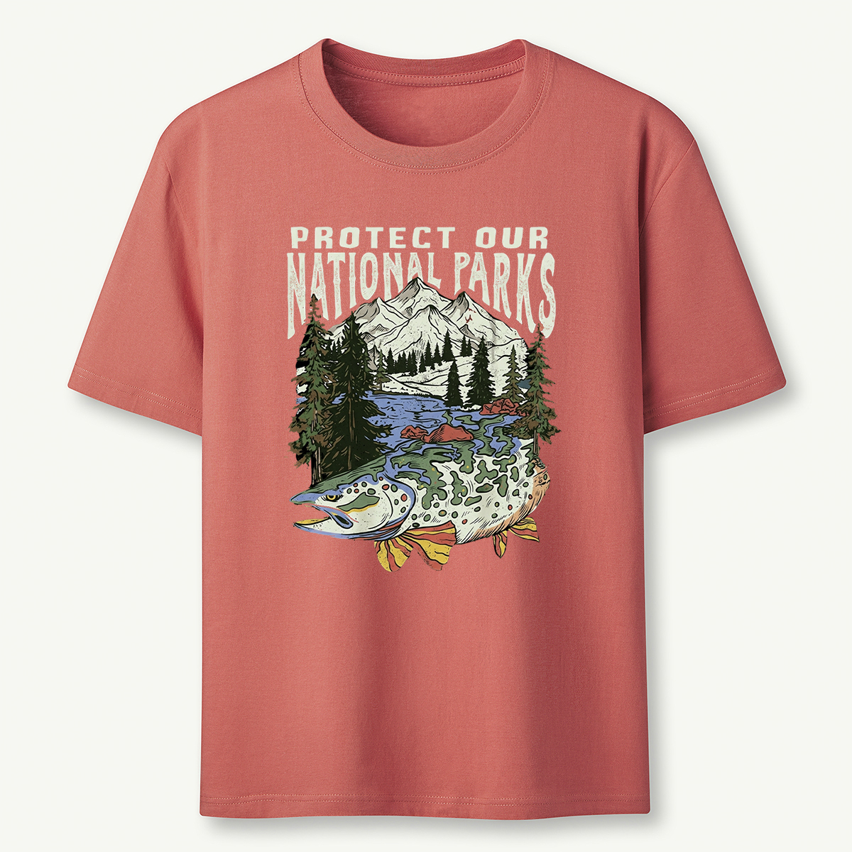 Respect the Local Wildlife 90s National Parks T-Shirt
