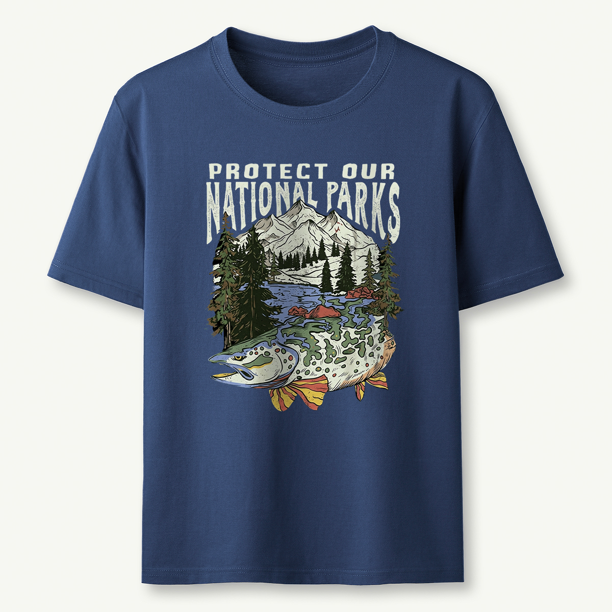 Respect the Local Wildlife 90s National Parks T-Shirt