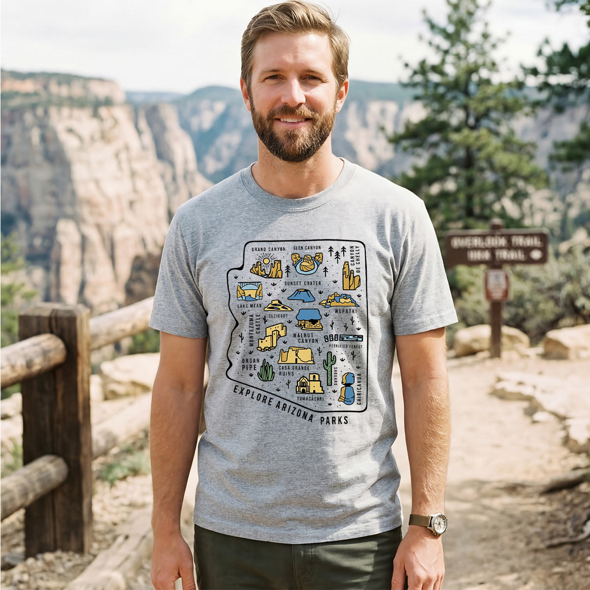 Explore Arizona Parks T-Shirt