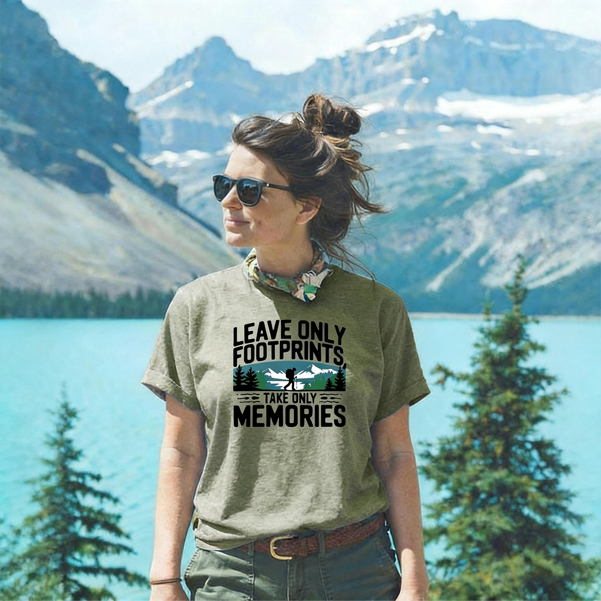 Leave Only Footprints Take Only Memories T-Shirt