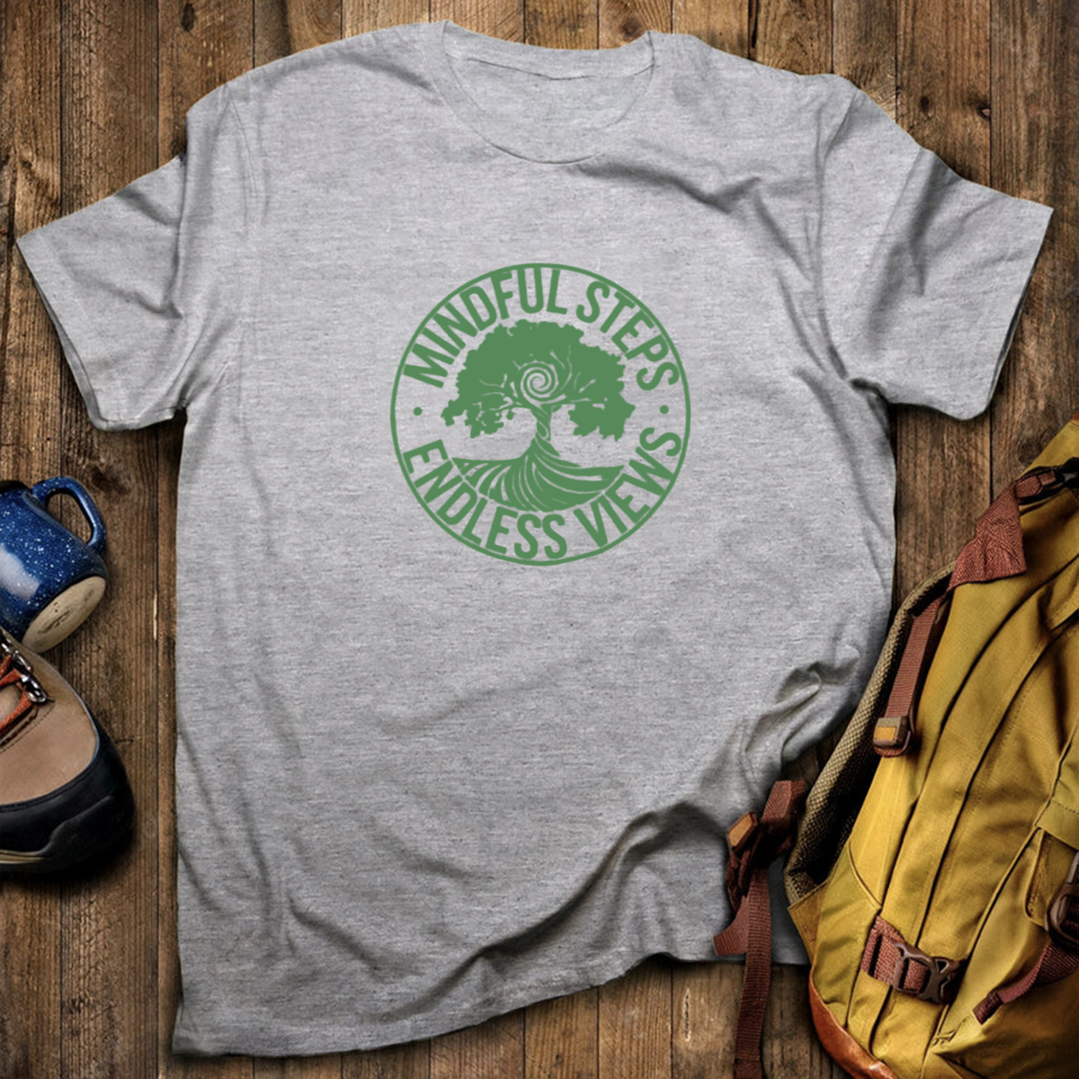 Mindful Steps Endless Views T-Shirt