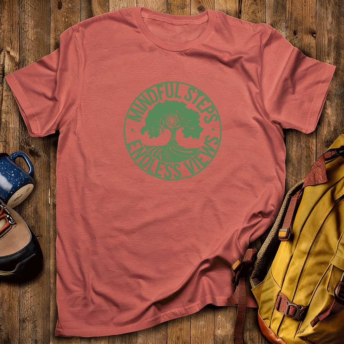 Mindful Steps Endless Views T-Shirt