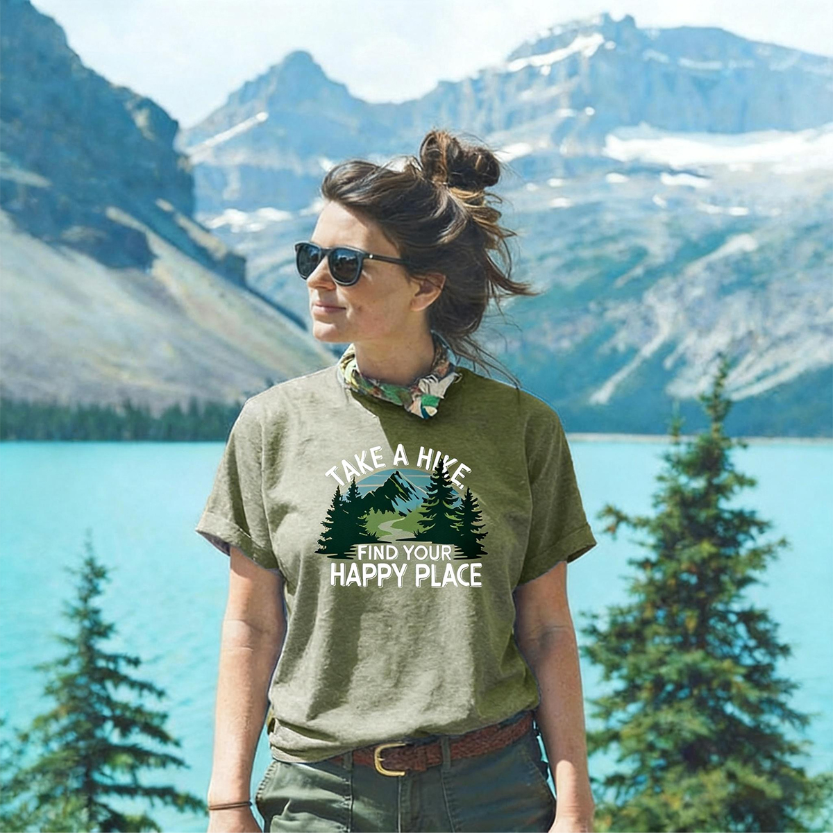 Take A Hike Find Your Happy Place T-Shirt
