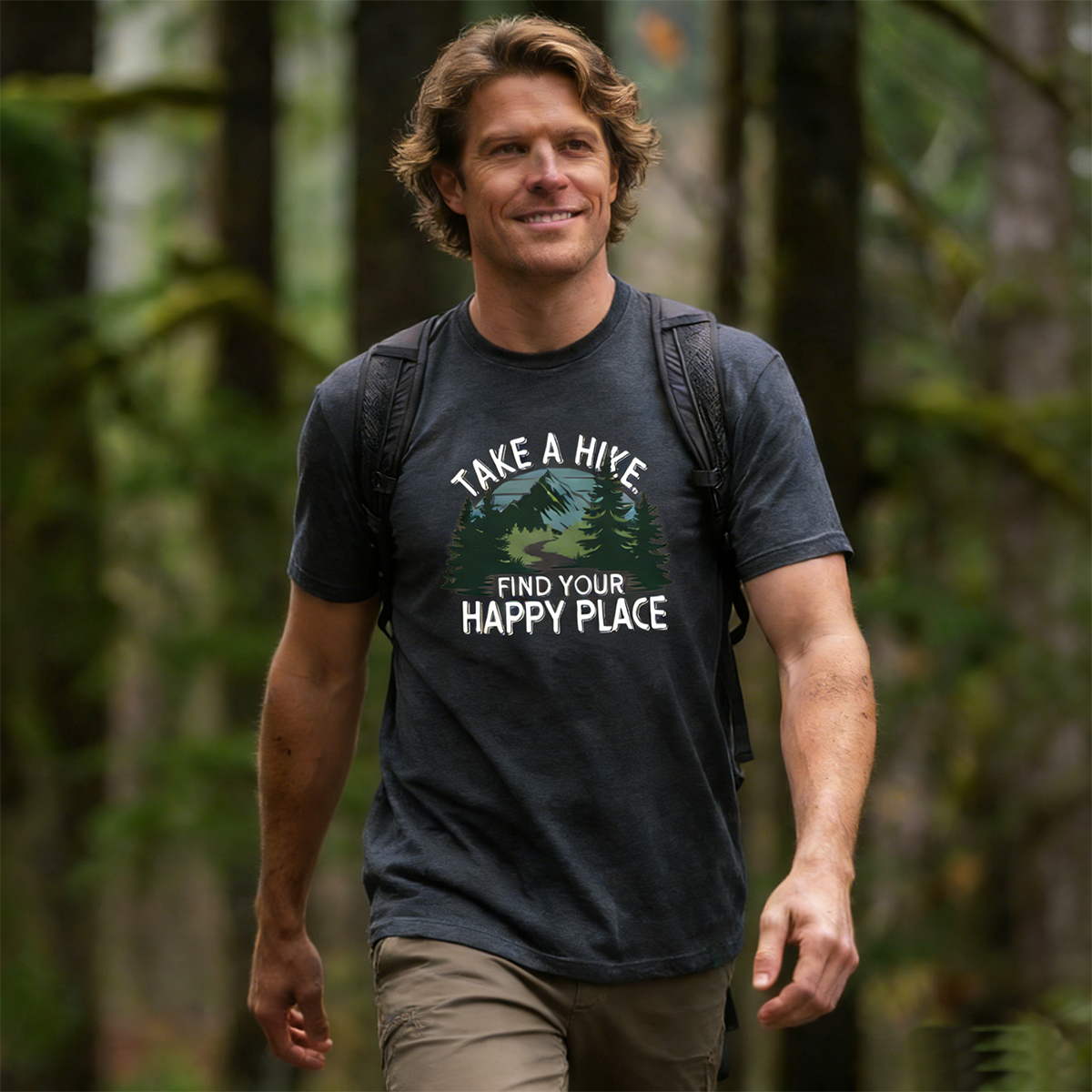 Take A Hike Find Your Happy Place T-Shirt