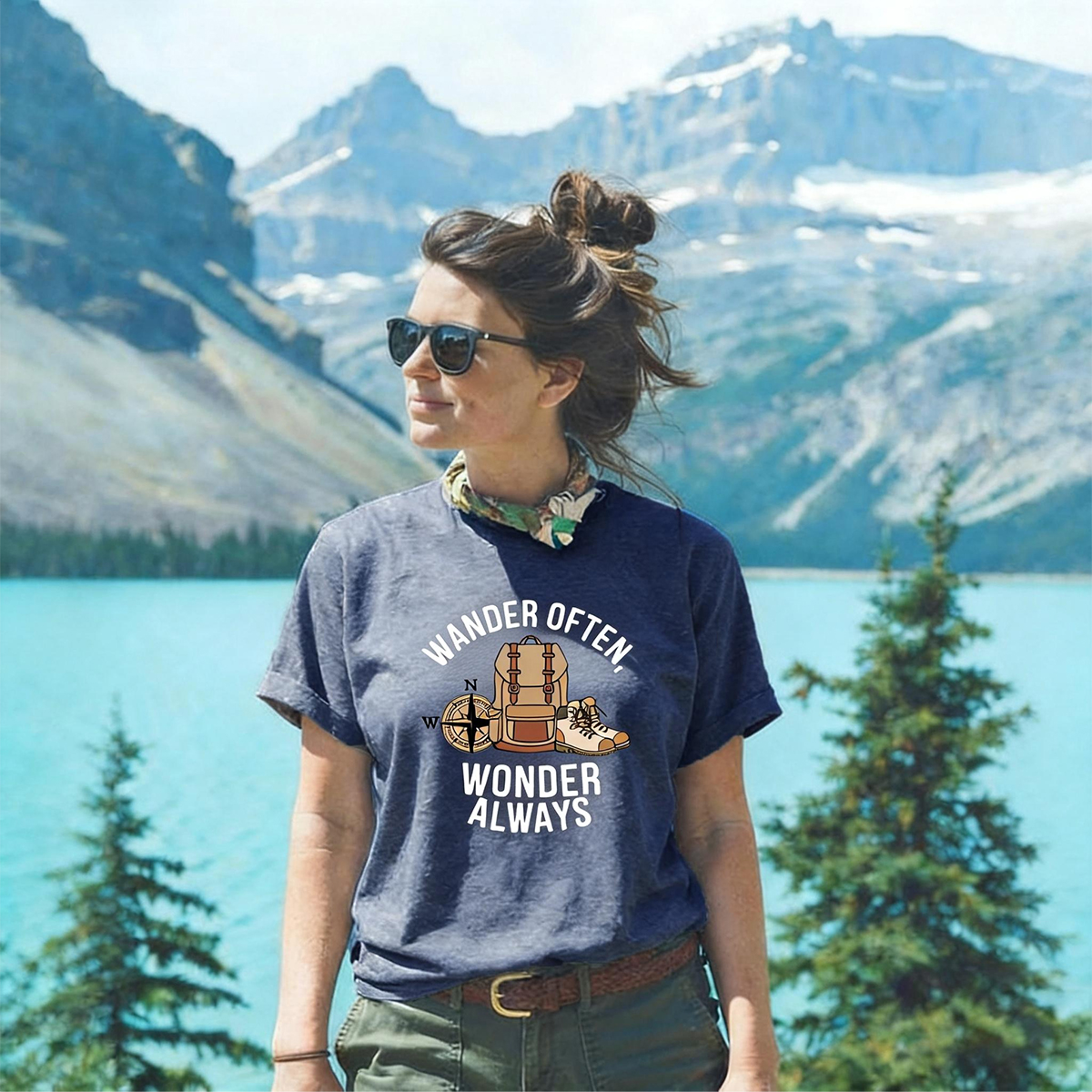 Wander Often Wonder Always T-Shirt