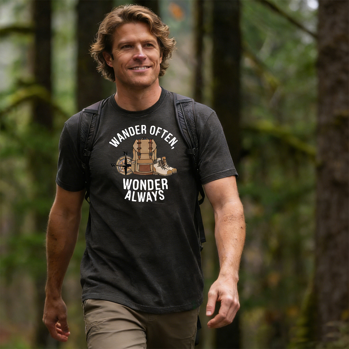 Wander Often Wonder Always T-Shirt