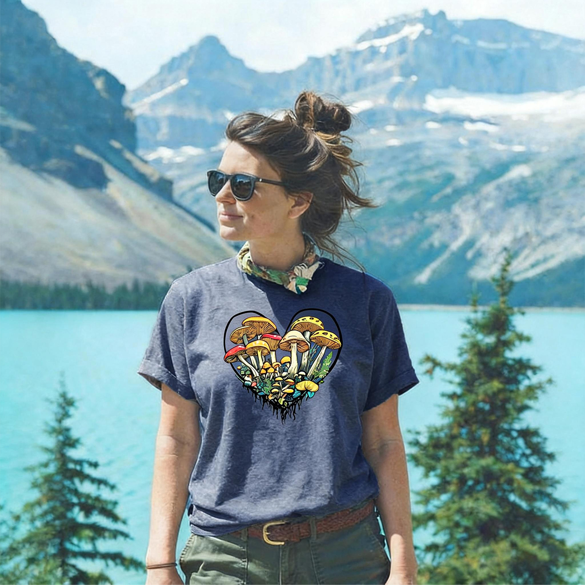 Mushroom Heart T-Shirt