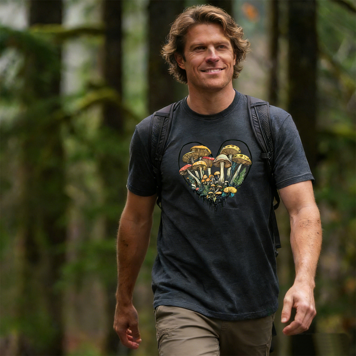 Mushroom Heart T-Shirt