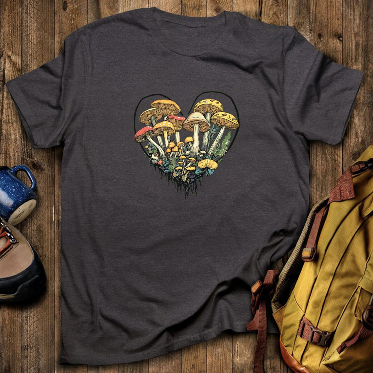 Mushroom Heart T-Shirt