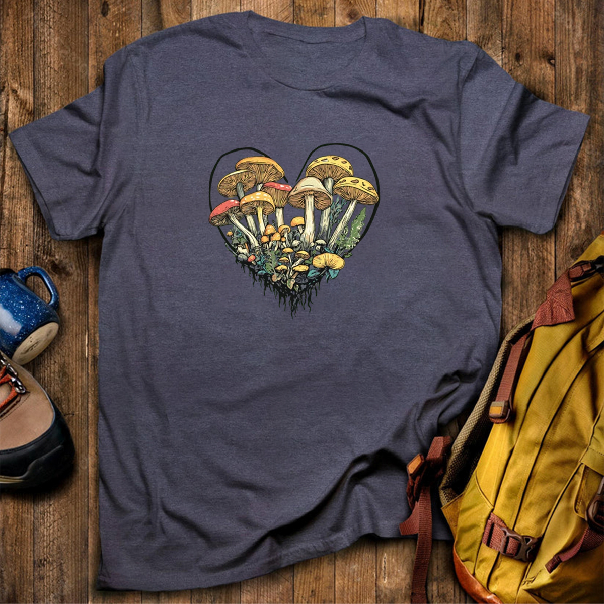 Mushroom Heart T-Shirt