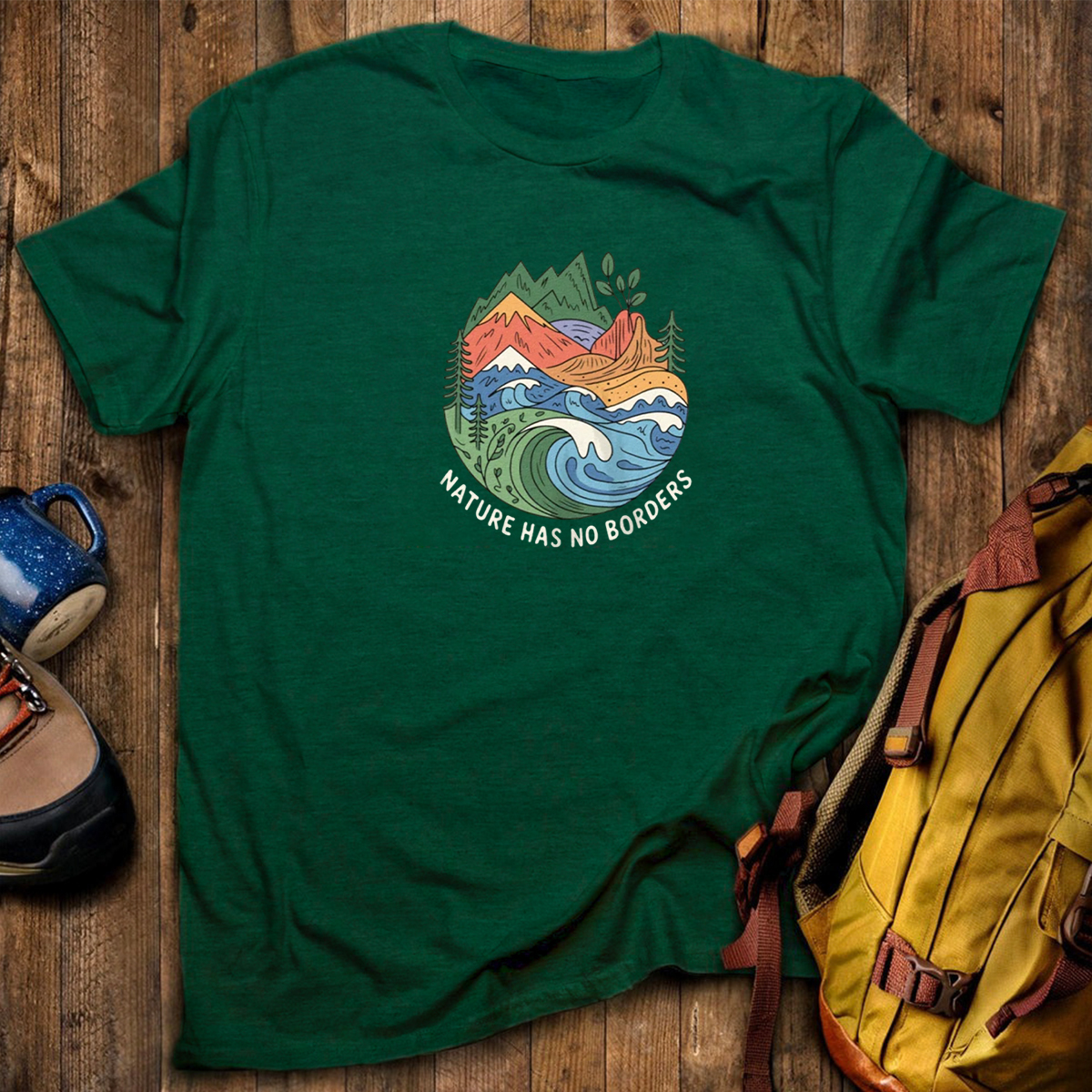 Nature Has No Borders T-Shirt