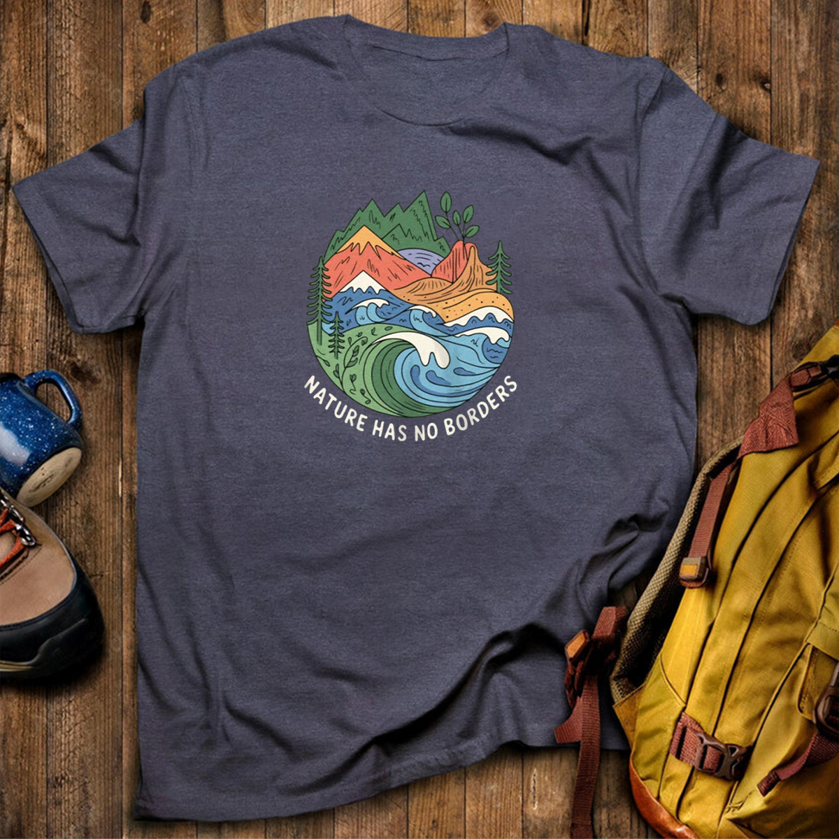 Nature Has No Borders T-Shirt