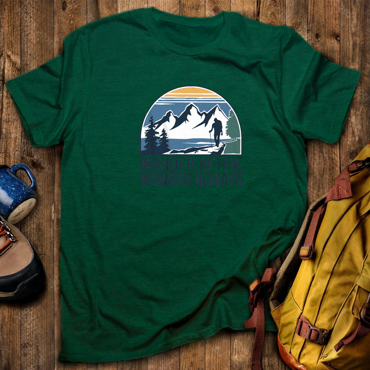Wander Often Wonder Always T-Shirt