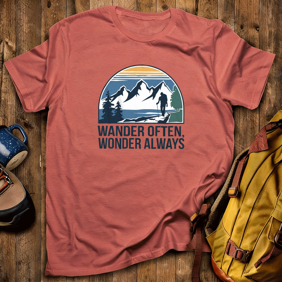Wander Often Wonder Always T-Shirt