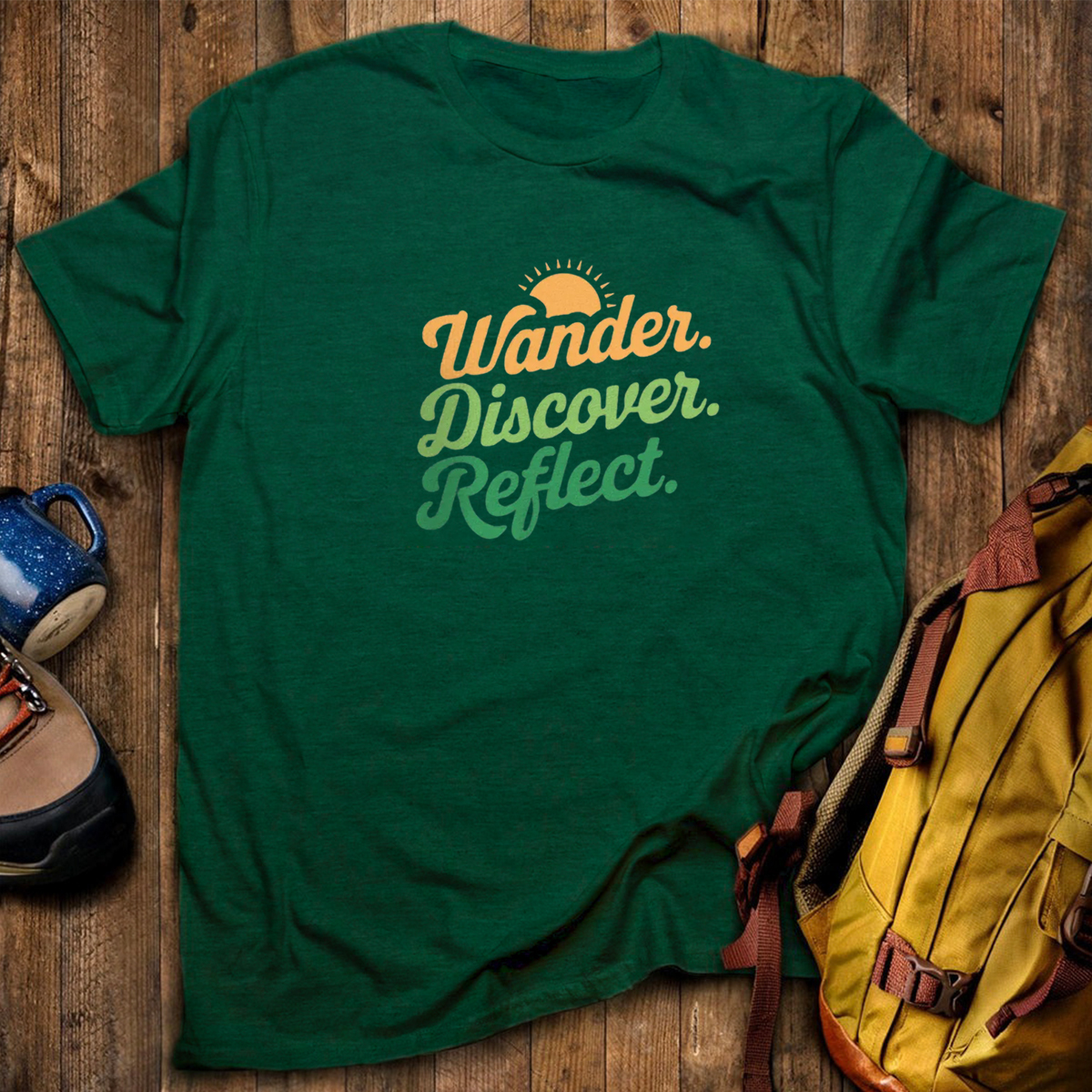 Wander Discover Reflect T-Shirt