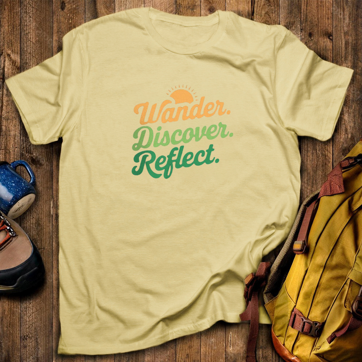 Wander Discover Reflect T-Shirt