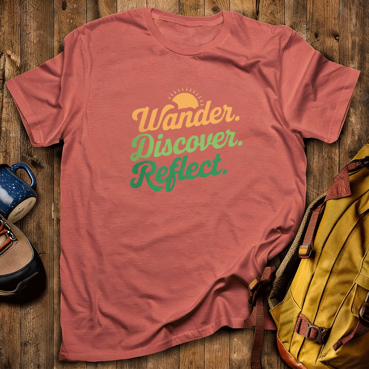 Wander Discover Reflect T-Shirt