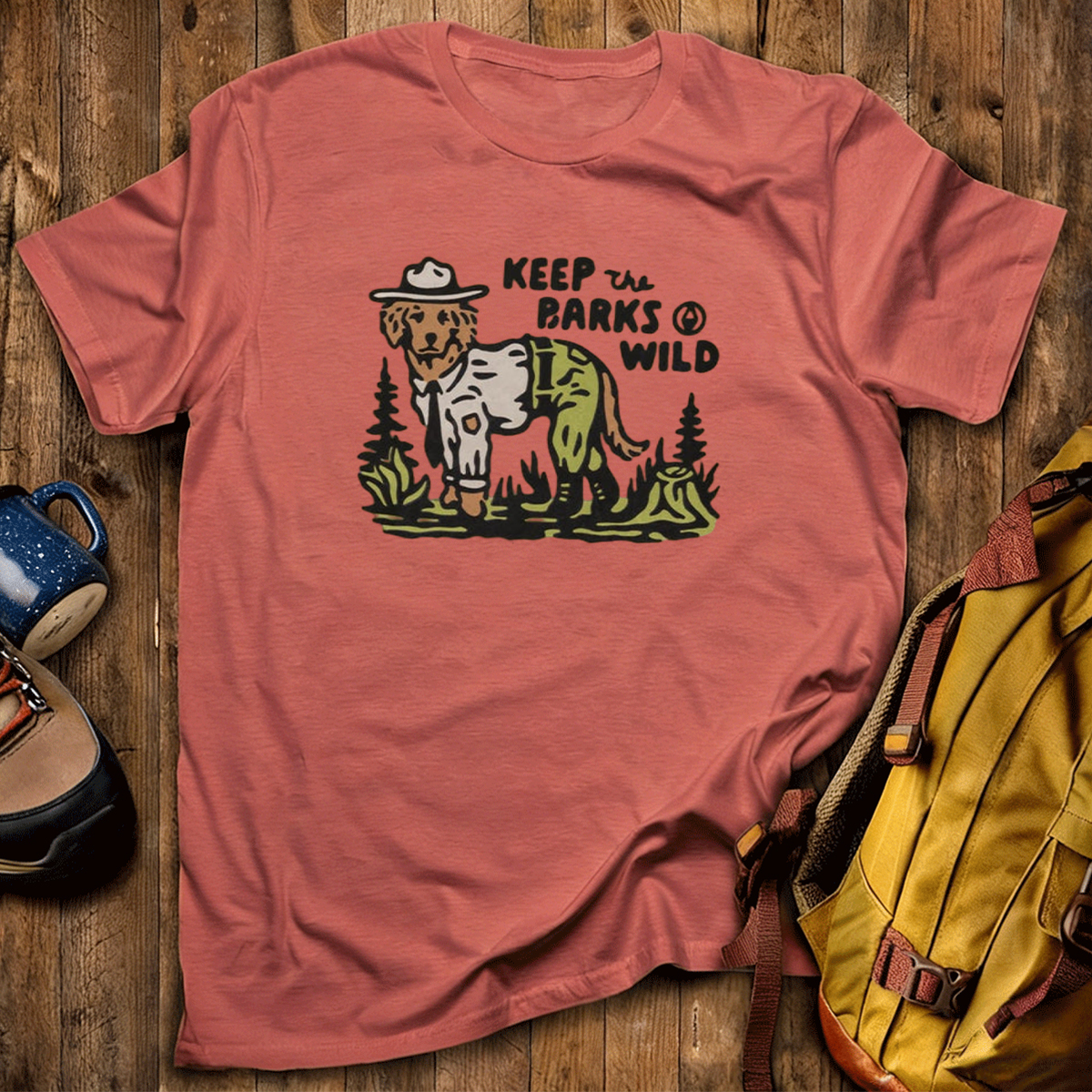 Keep The Barks Wild T-shirt