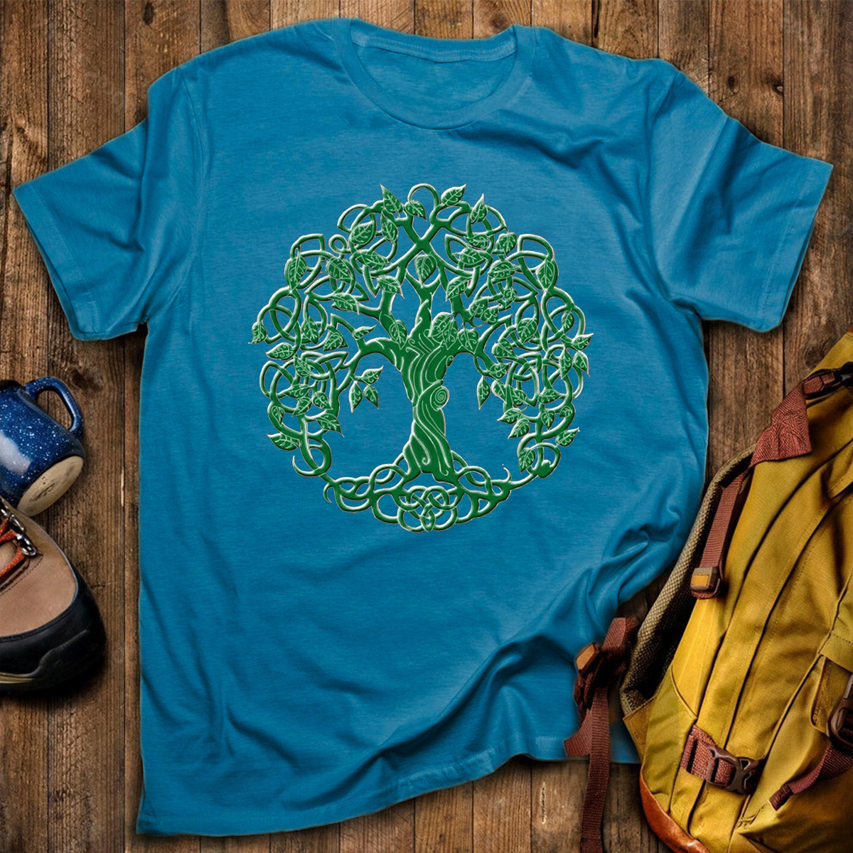 Tree of Life Green T-Shirt