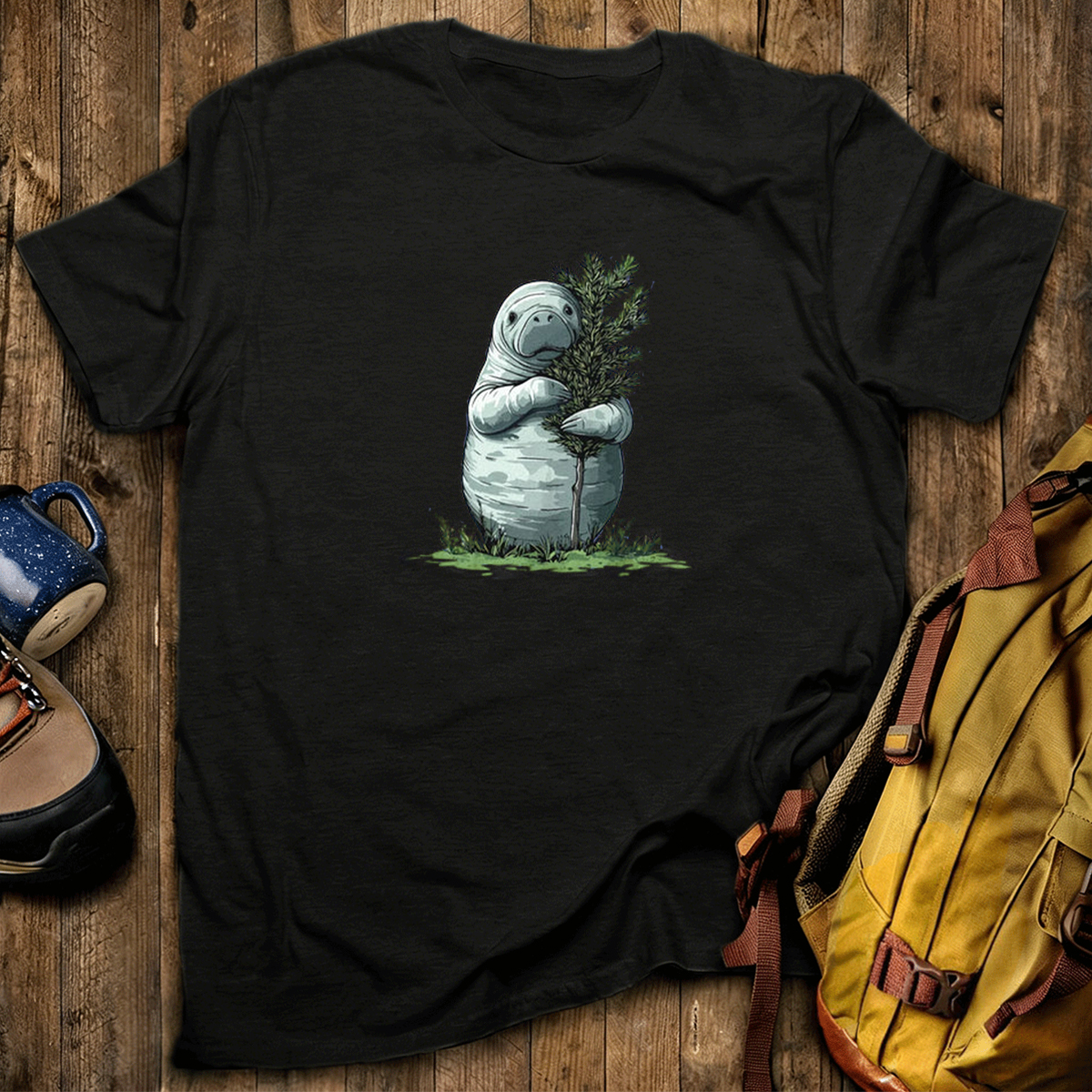 Manatee Tree Hugger T-Shirt