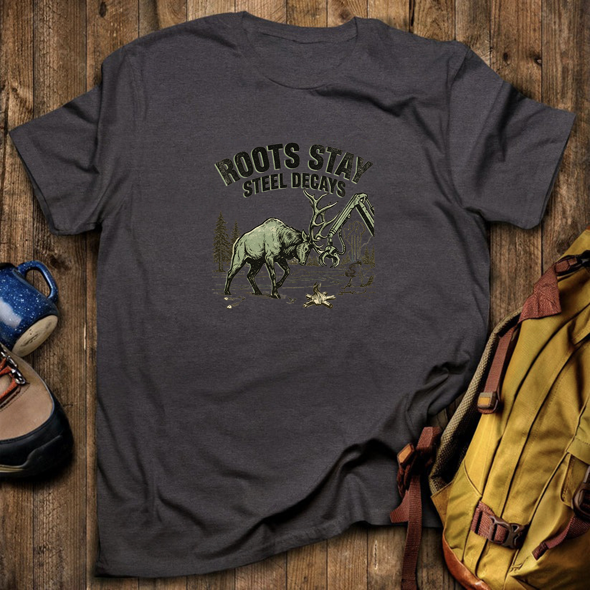 Roots Stay Steel Decays T-Shirt