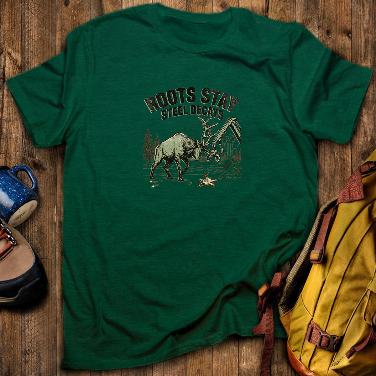 Roots Stay Steel Decays T-Shirt