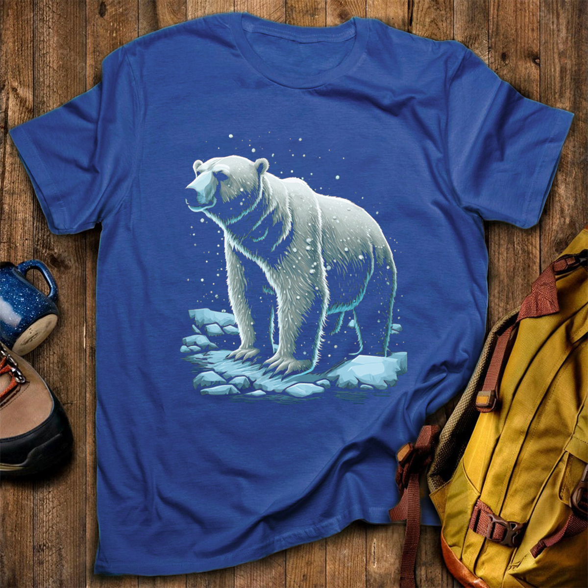 Polar Bear In The Snow T-Shirt