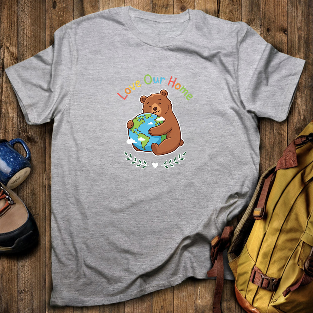 Love Our Home Bear T-Shirt