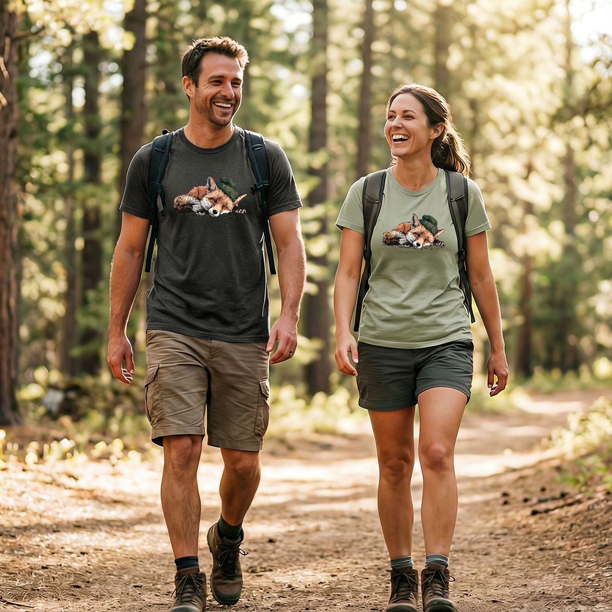 Red Fox Sleeper T-Shirt