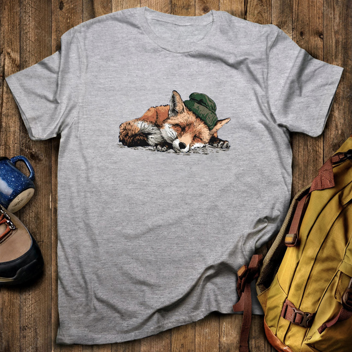 Red Fox Sleeper T-Shirt