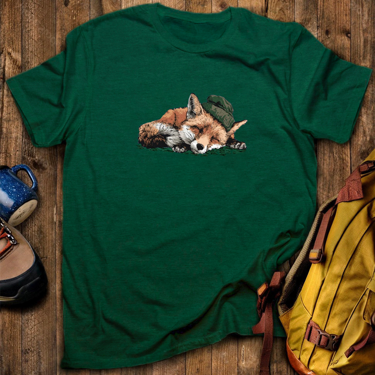 Red Fox Sleeper T-Shirt