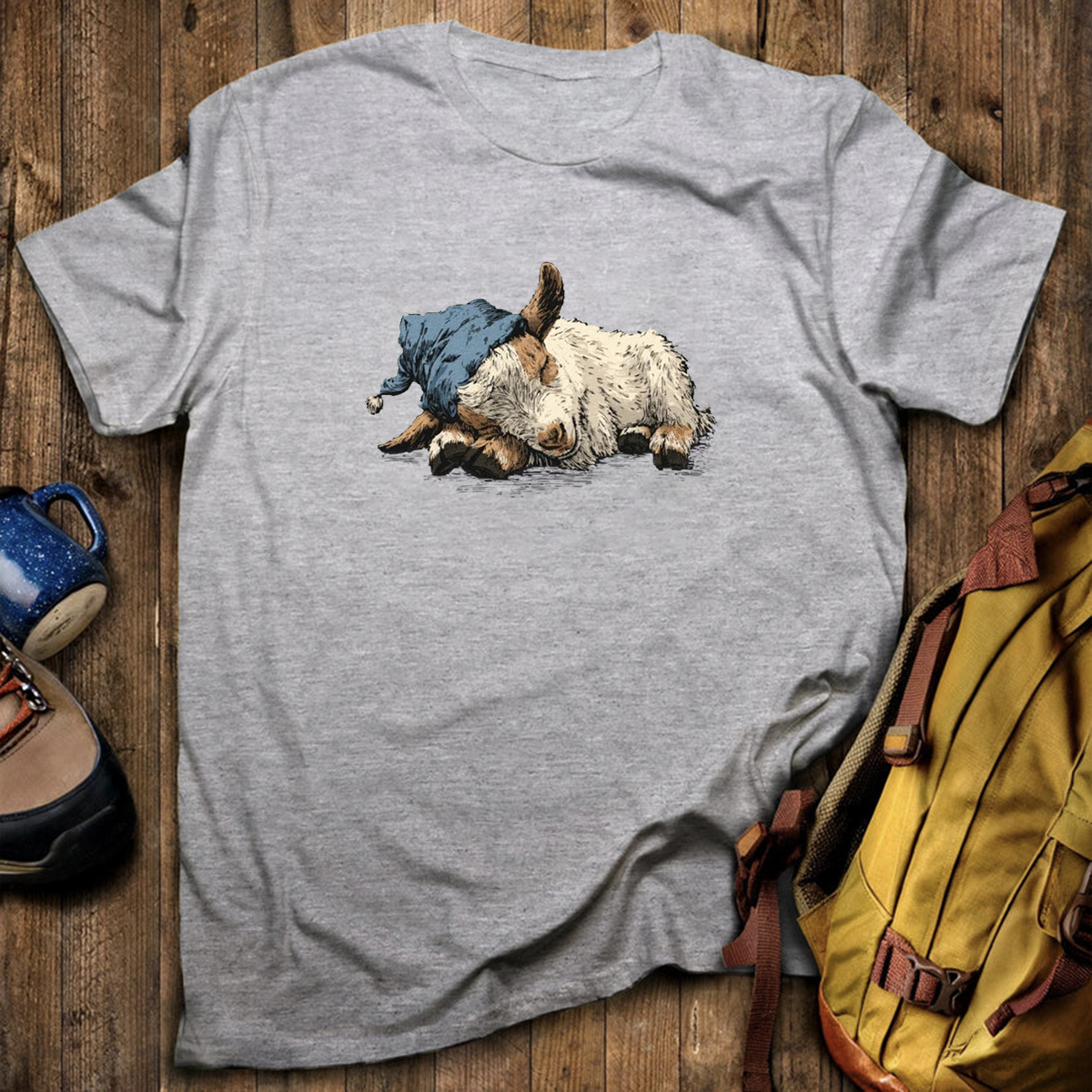 Baby Goat Sleeper T-Shirt