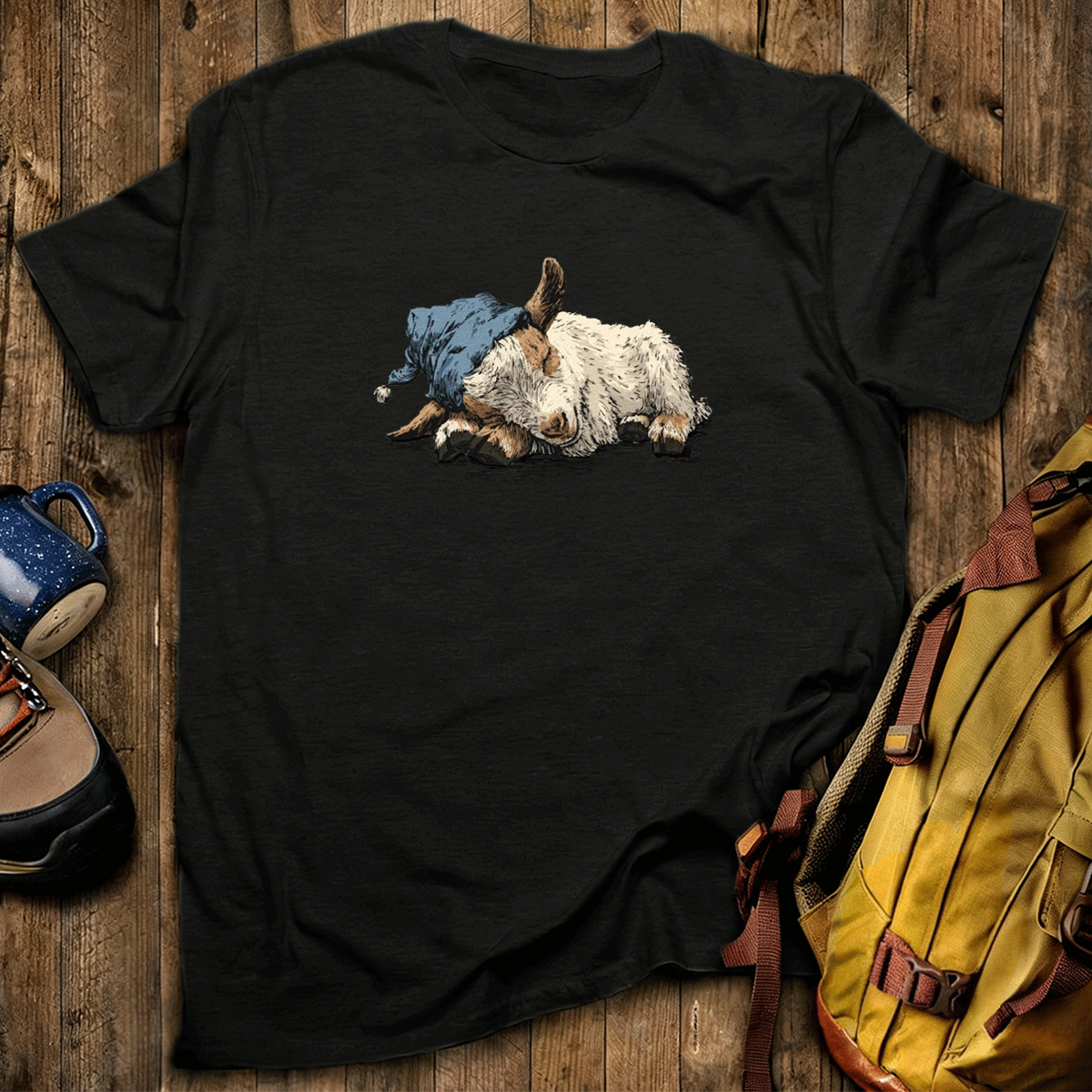 Baby Goat Sleeper T-Shirt