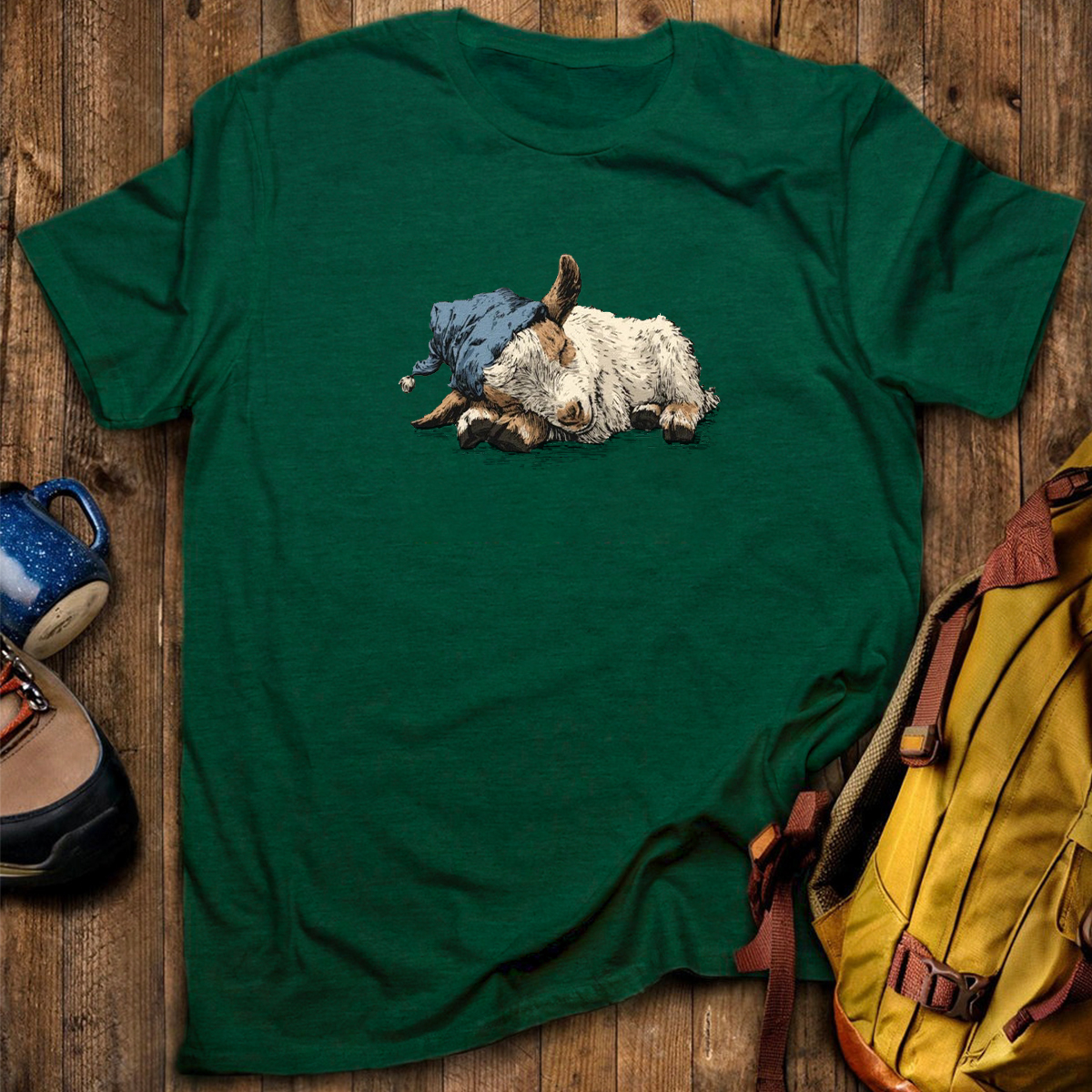 Baby Goat Sleeper T-Shirt