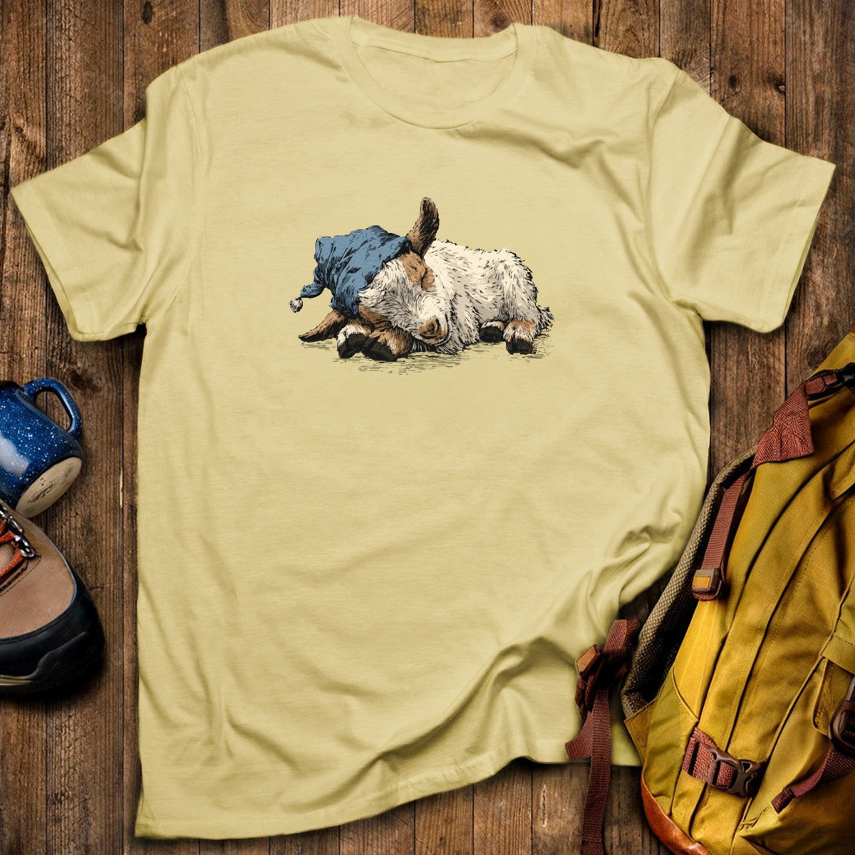 Baby Goat Sleeper T-Shirt