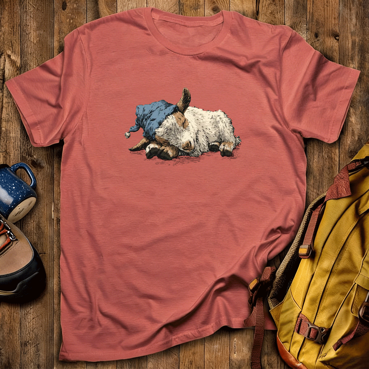 Baby Goat Sleeper T-Shirt