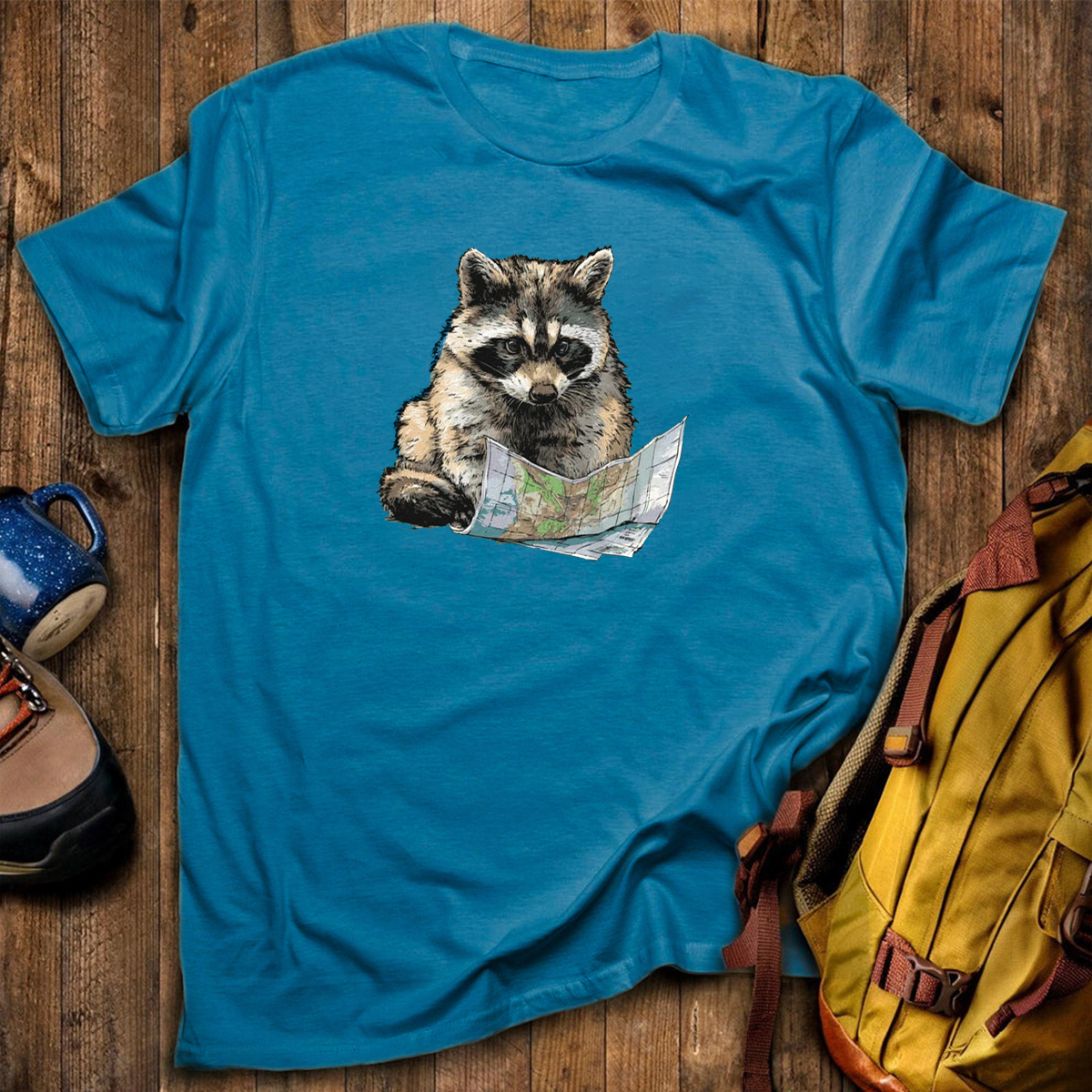 Raccoon Navigator T-Shirt
