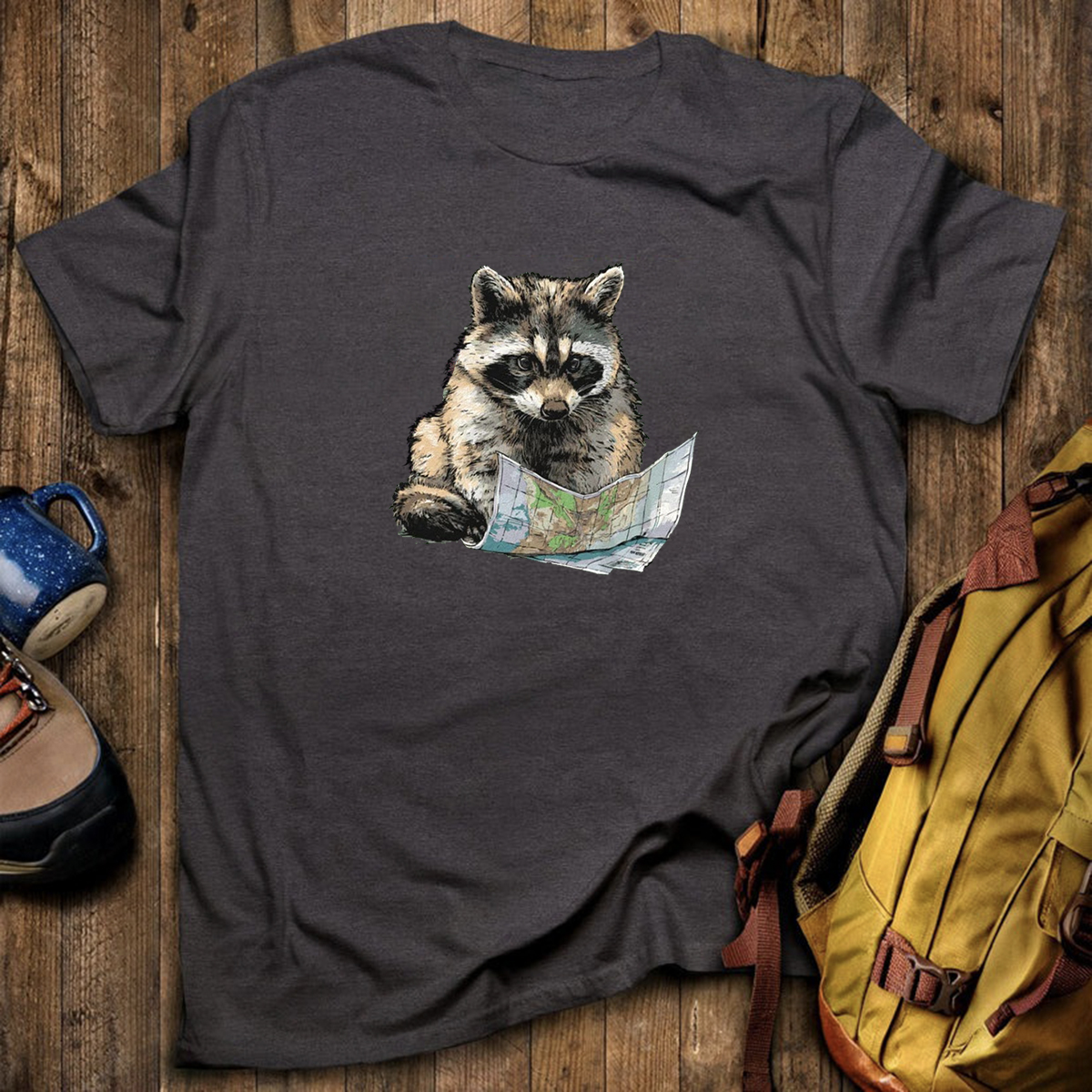 Raccoon Navigator T-Shirt
