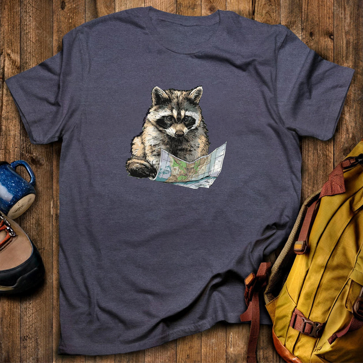 Raccoon Navigator T-Shirt