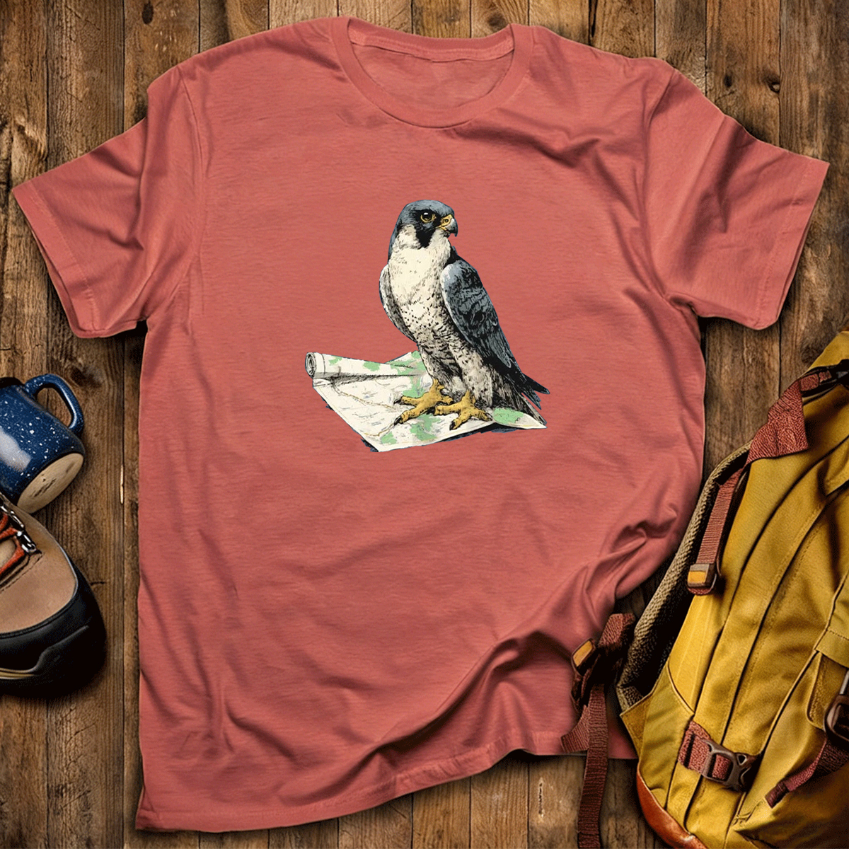 Peregrine Falcon Navigator T-Shirt