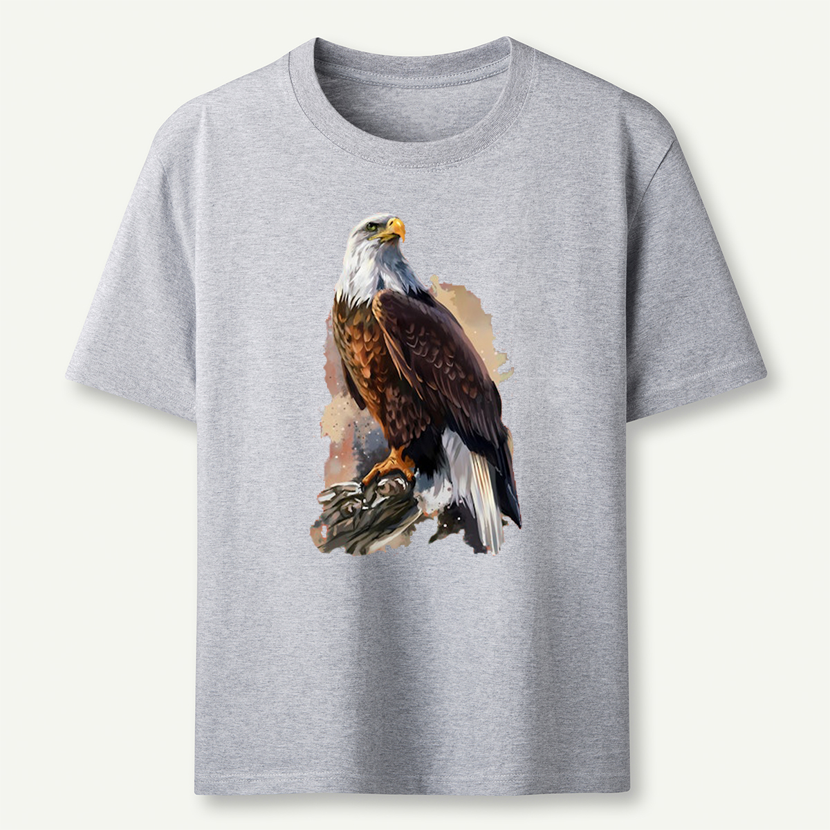 Bald Eagle Watercolour T-Shirt