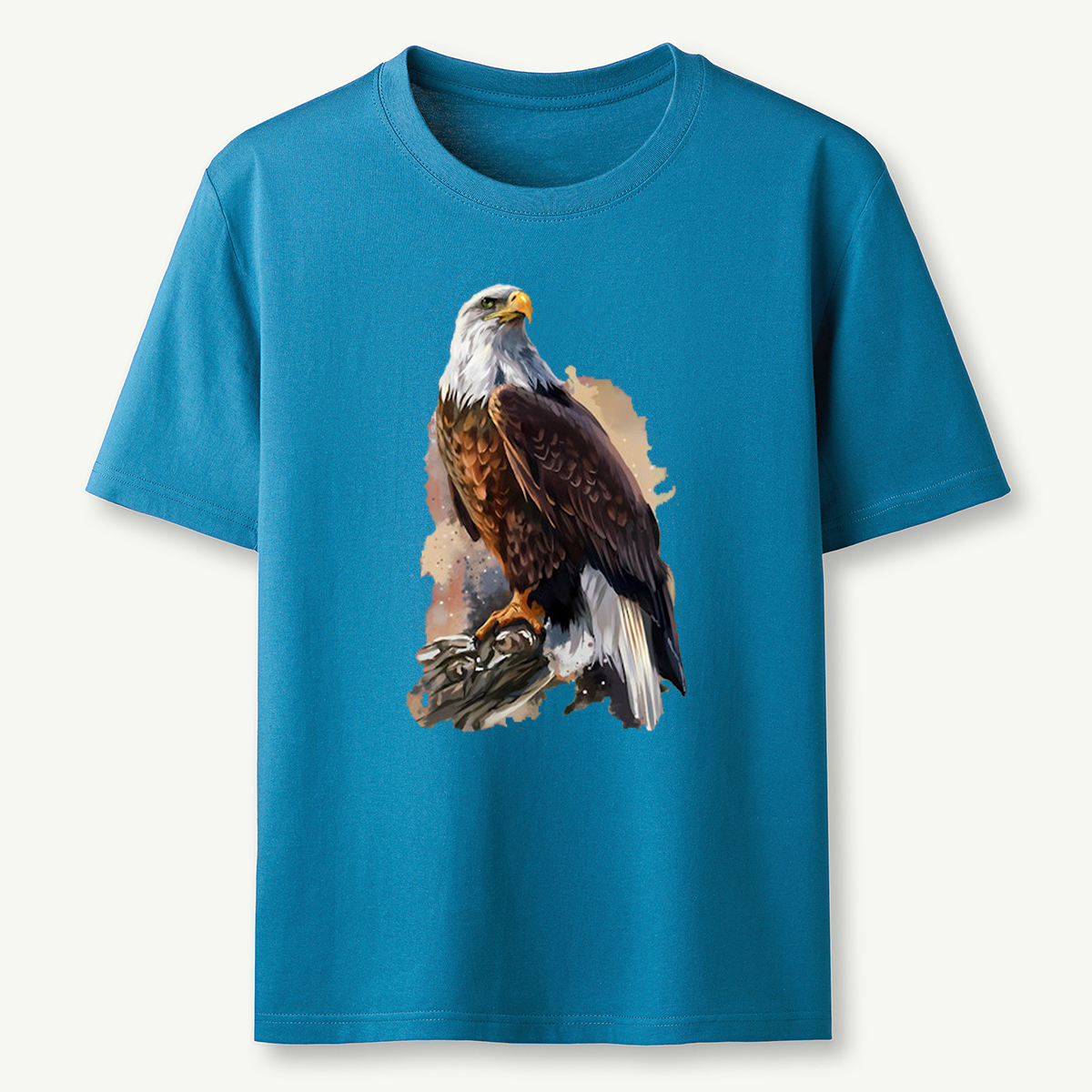 Bald Eagle Watercolour T-Shirt