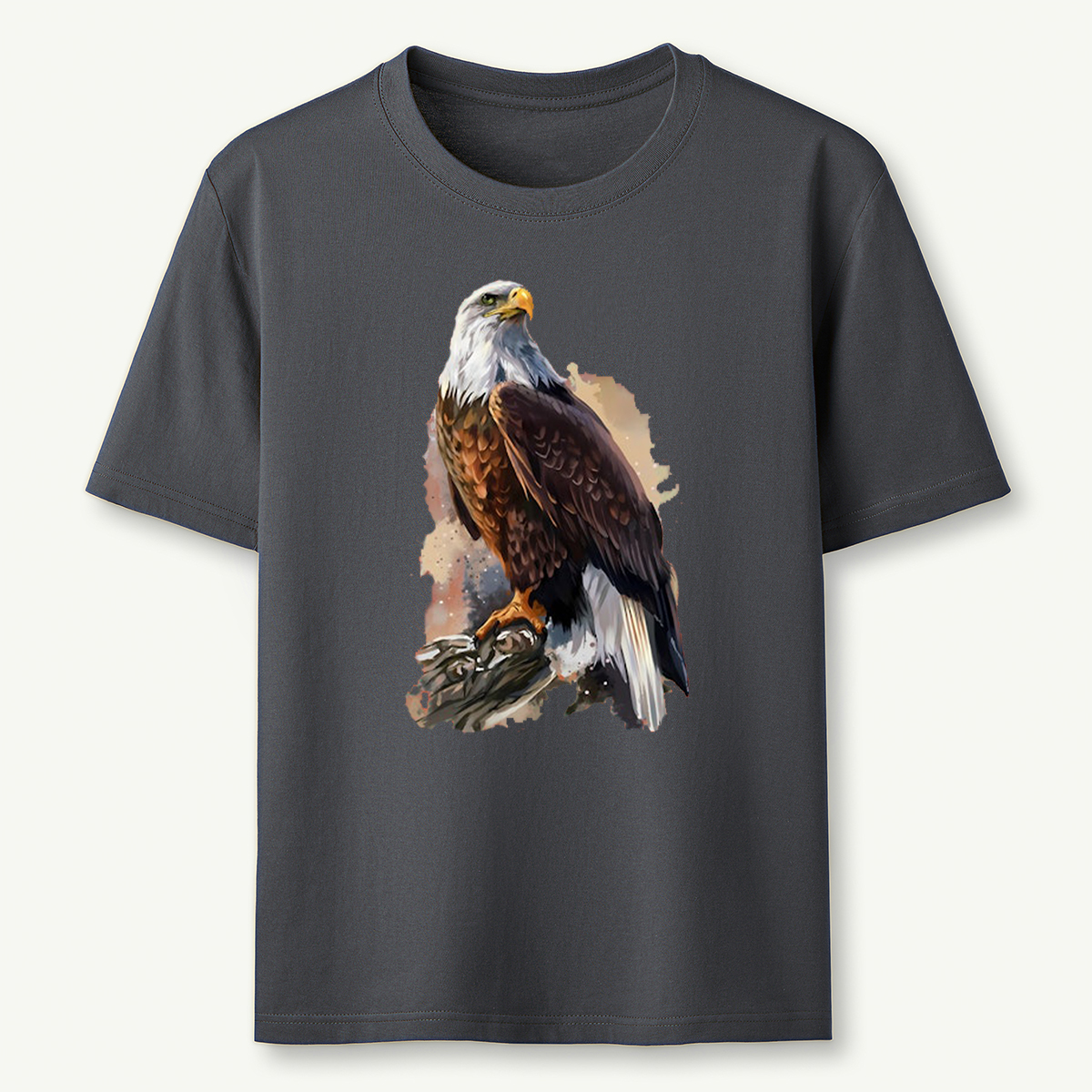Bald Eagle Watercolour T-Shirt